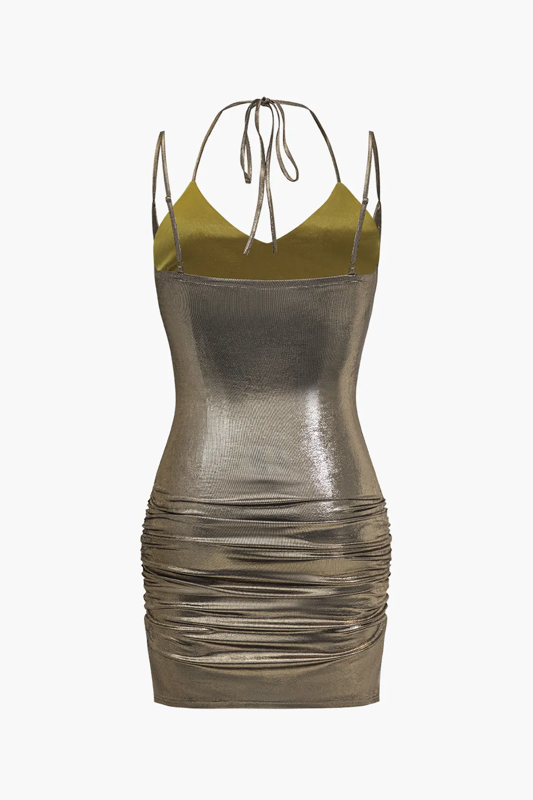 Rygløs minikjole med pailletter sold by Micas product image thumbnail 3