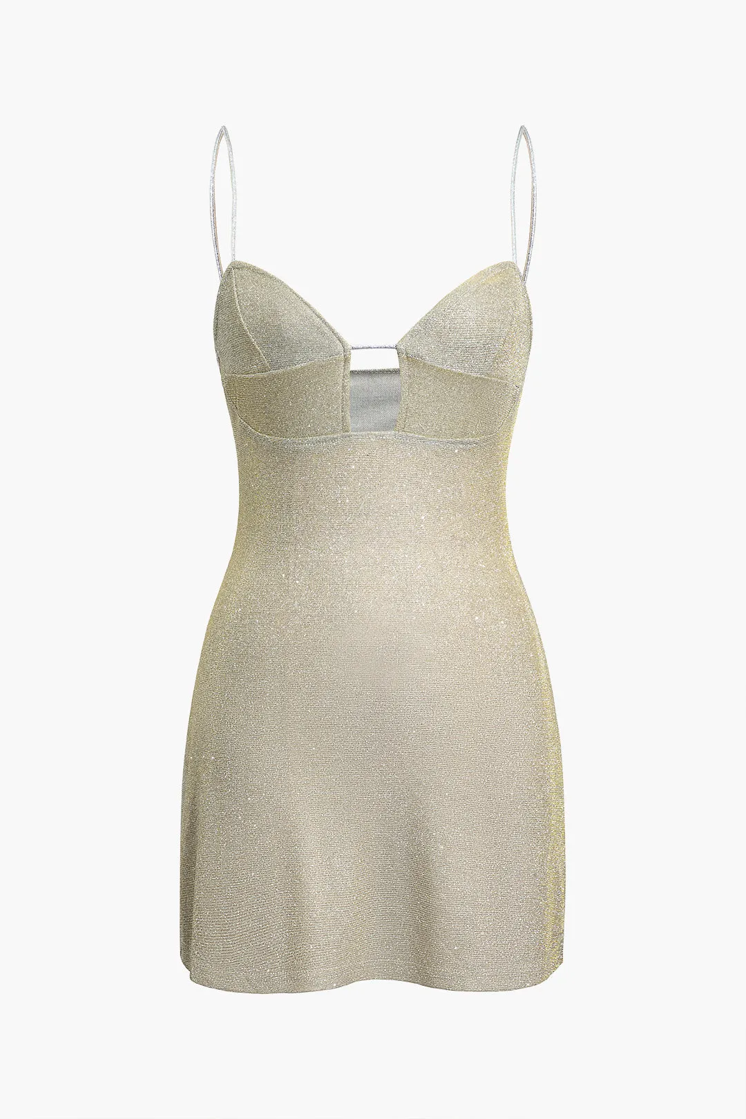 Satin udskåret minikjole sold by Micas product image thumbnail 2