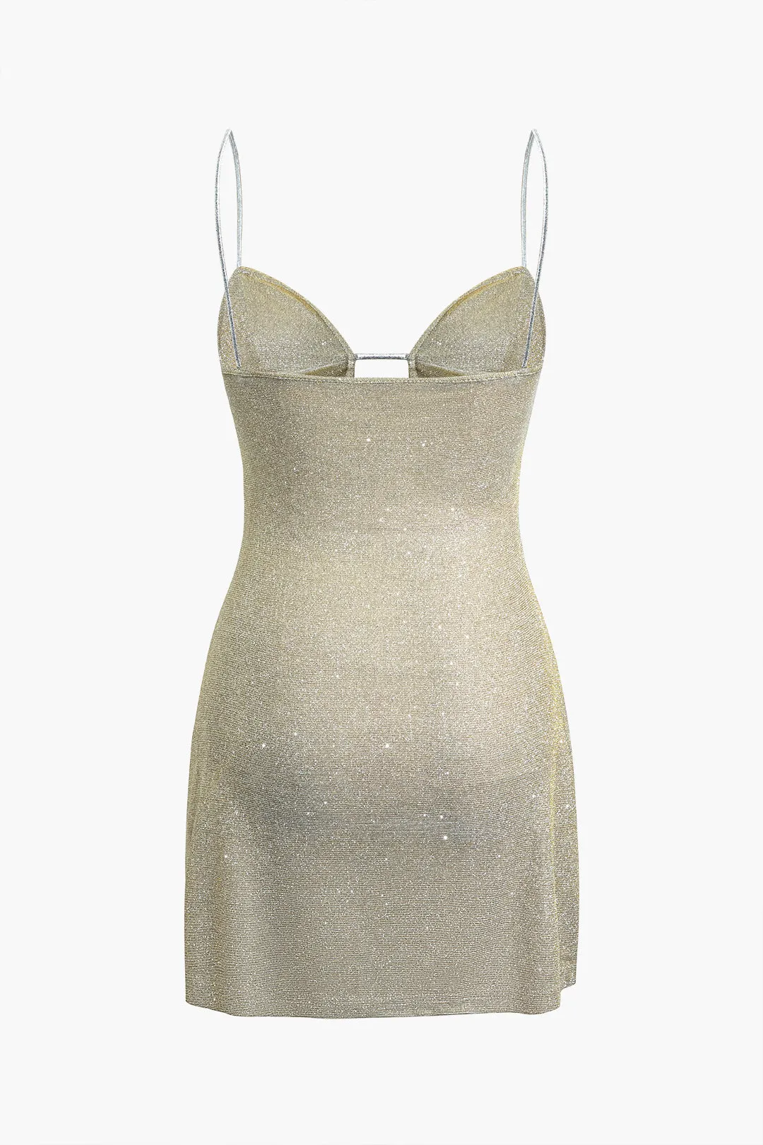 Satin udskåret minikjole sold by Micas product image thumbnail 3