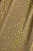 Mesh Sheer Rhinestone Maxikjole sold by Micas