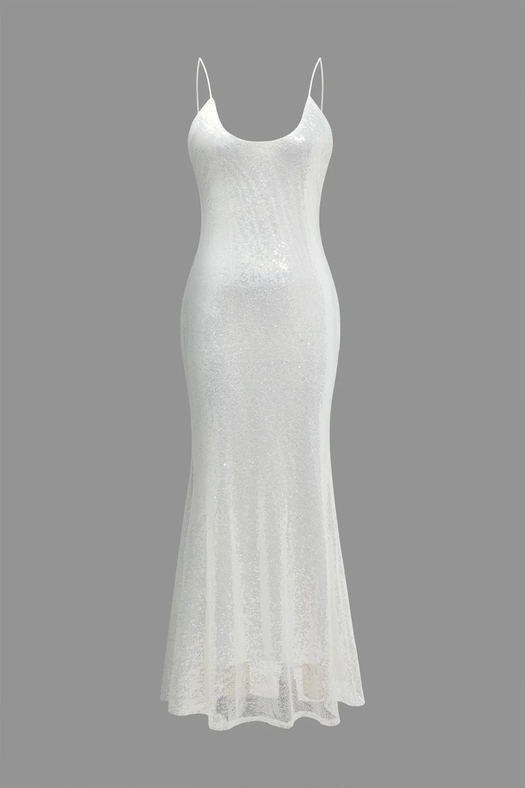 Backless Sequin Maxi Dress sold by Micas product image thumbnail 2