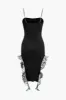 Sequin Hem Slip Midi Dress sold by Micas