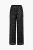 Sequin Zipper Trousers sold by Micas