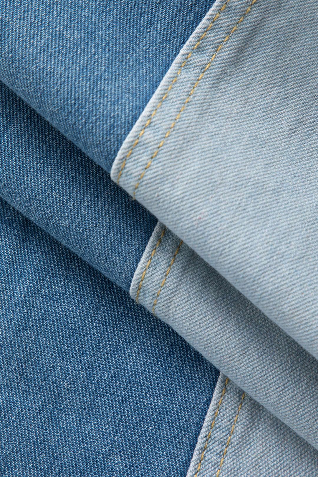 Patchwork Straight Leg Jeans sold by Micas product image thumbnail 3