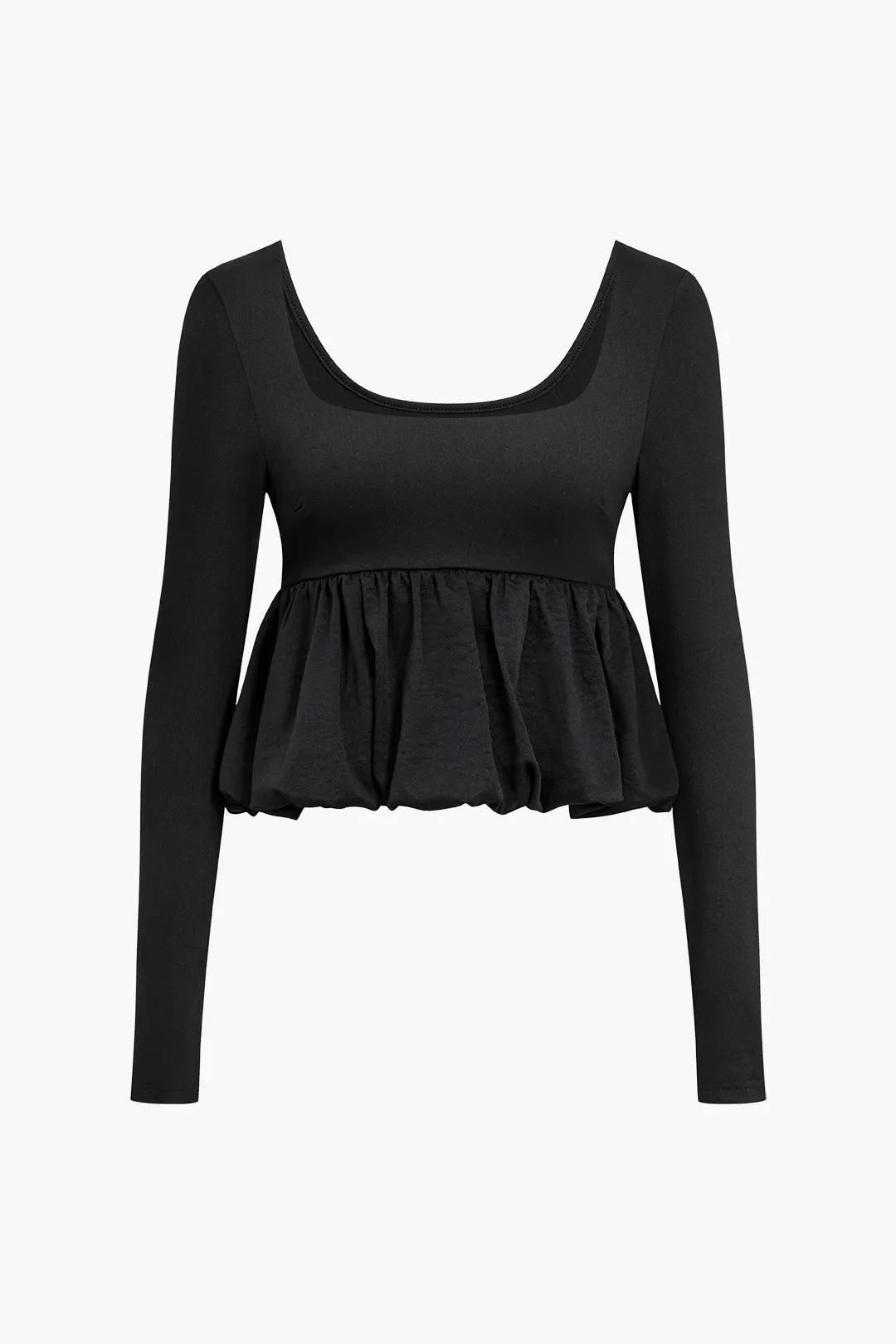 Grundlæggende langærmet top sold by Micas product image thumbnail 2