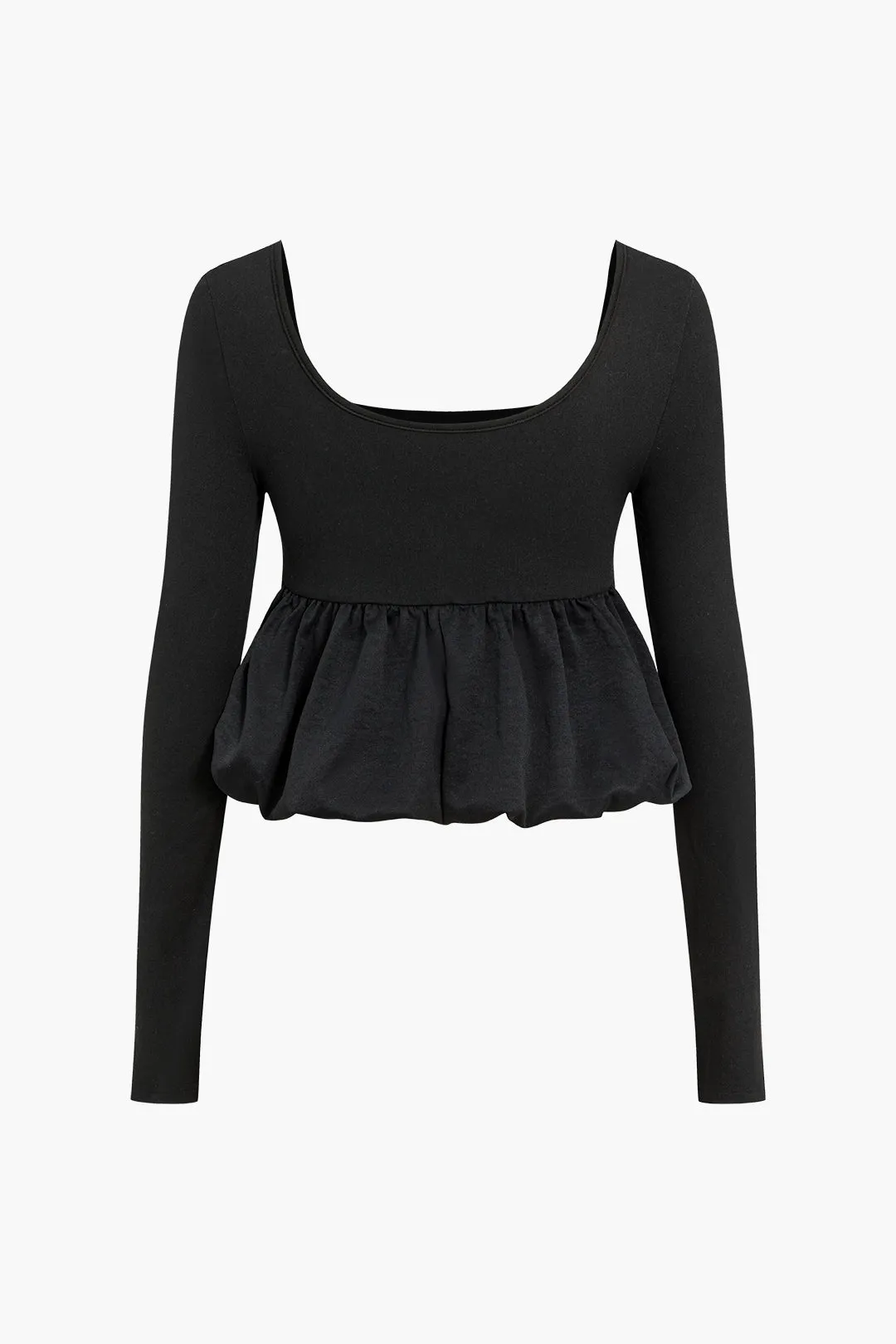 Grundlæggende langærmet top sold by Micas product image thumbnail 3