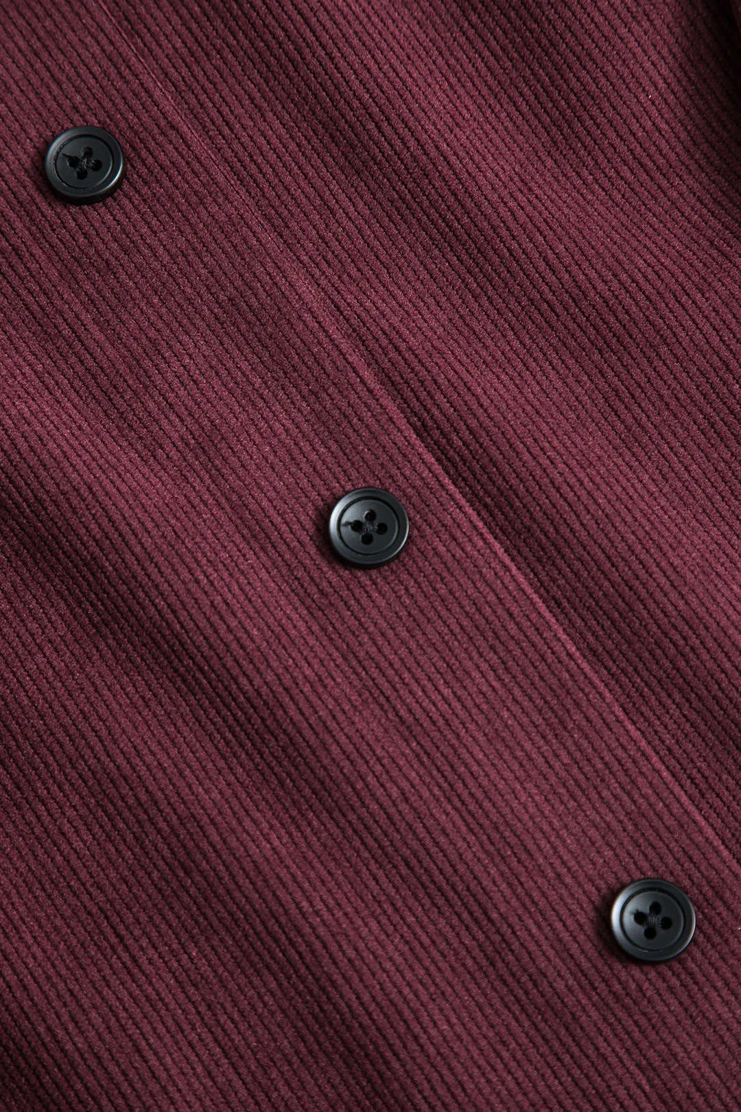 Plus størrelse knap front corduroy plisseret nederdel sold by Micas product image thumbnail 3