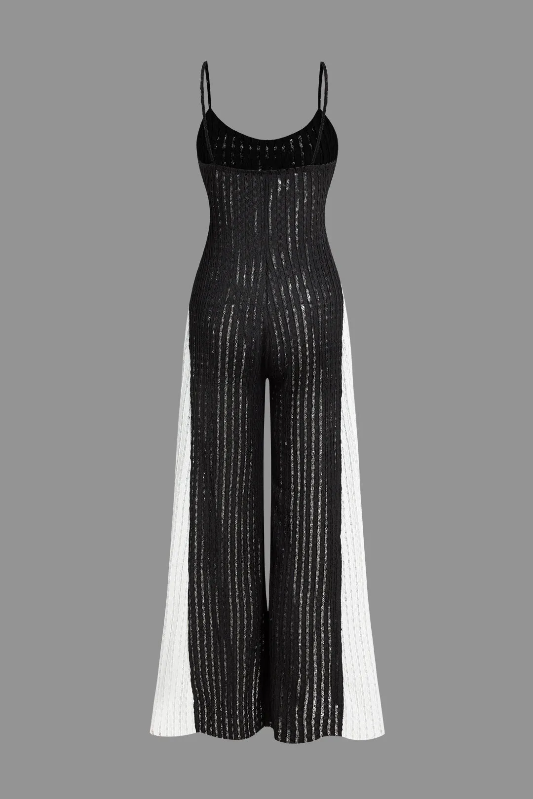 Cut Out Kontrast Patchwork Slip Jumpsuit sold by Micas product image thumbnail 2