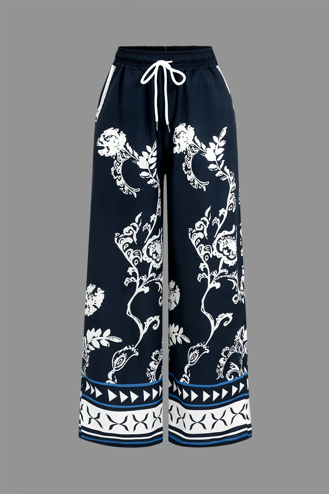 Langærmet skjorte og bukser med abstrakt tryk sold by Micas product image thumbnail 5