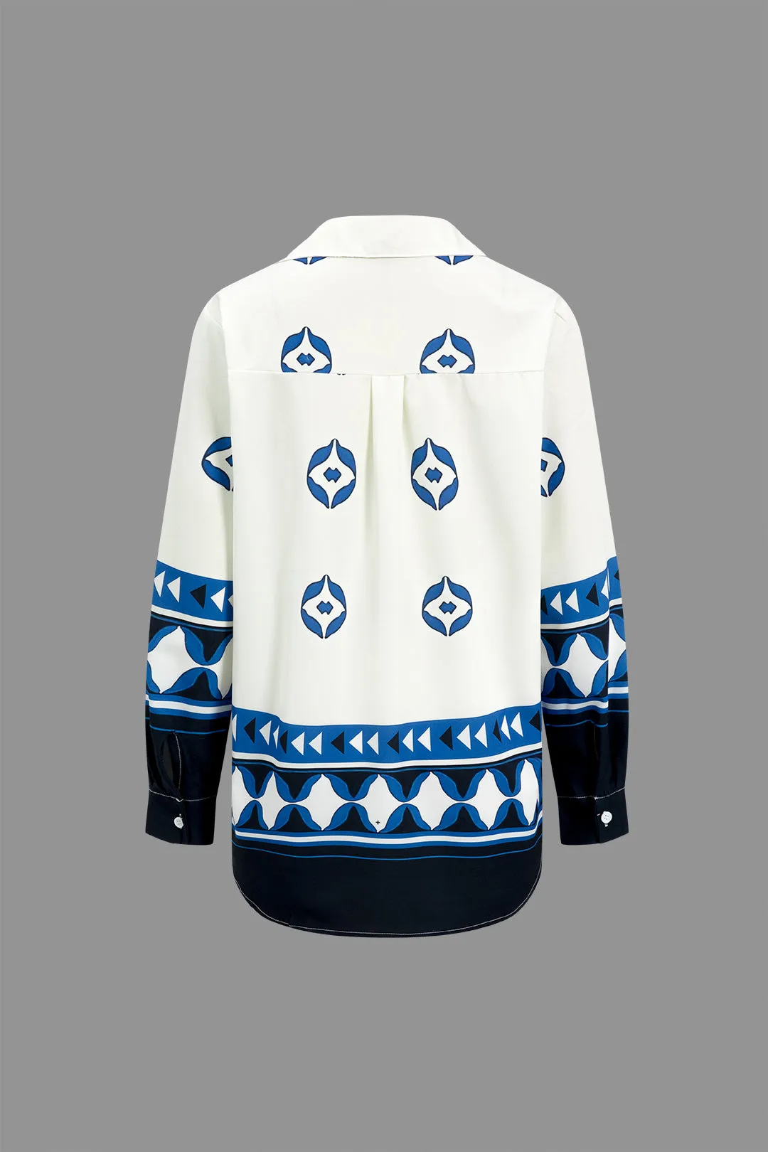 Langærmet skjorte og bukser med abstrakt tryk sold by Micas product image thumbnail 4