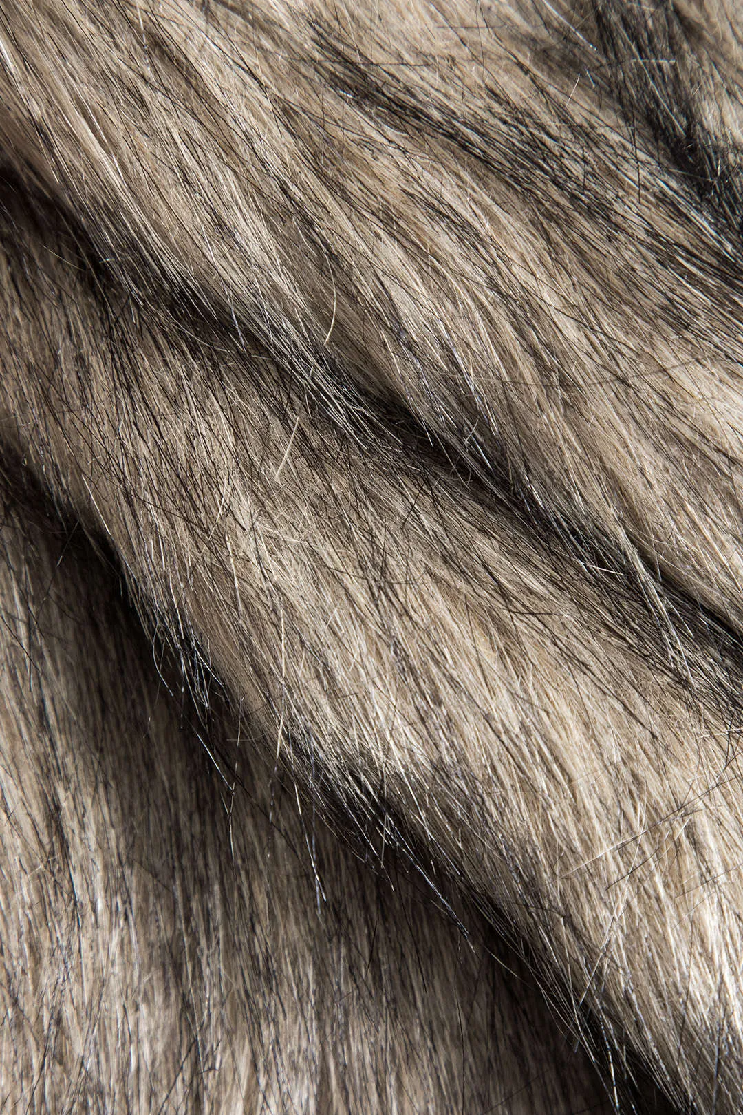 Plus Size Faux Fur Hook And Eye V-Neck Vest sold by Micas product image thumbnail 4