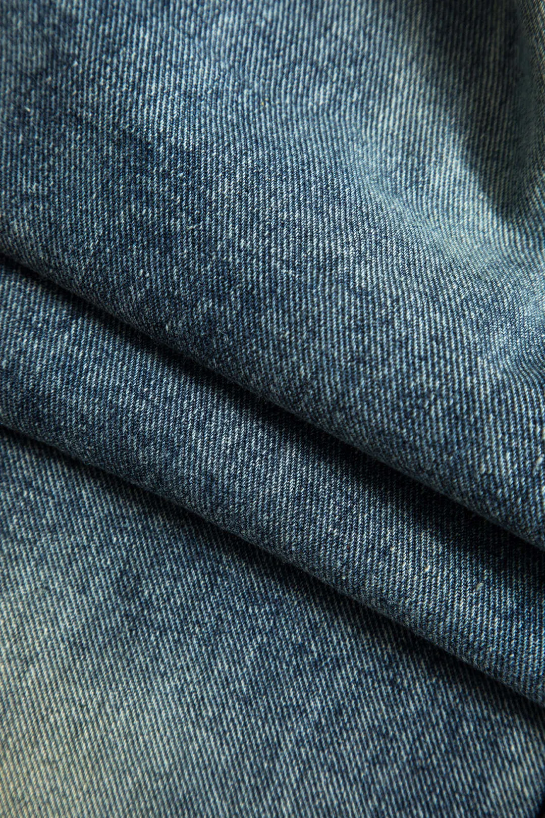 Faux læder patchwork brede ben jeans sold by Micas product image thumbnail 4