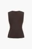 Strik v-hals tank top sold by Micas