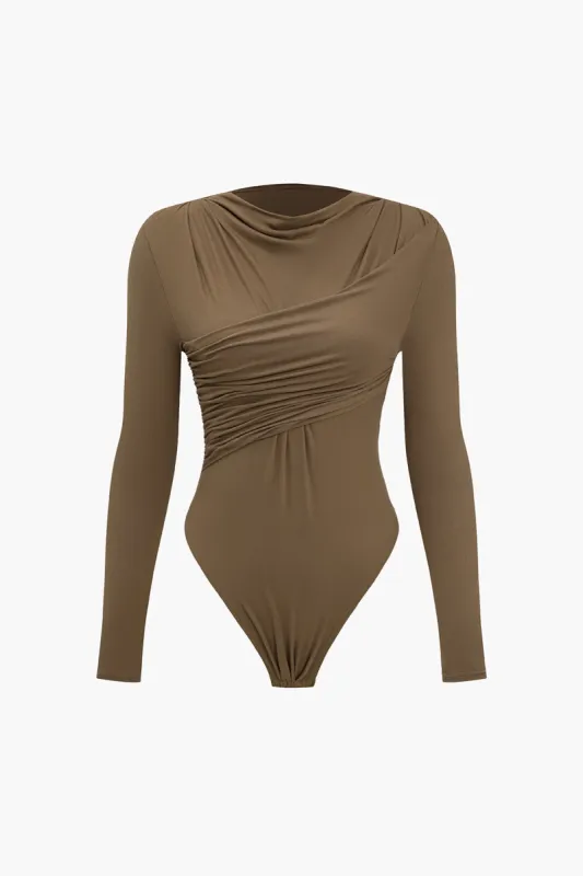 Krydsede Ruched Bodysuit sold by Micas