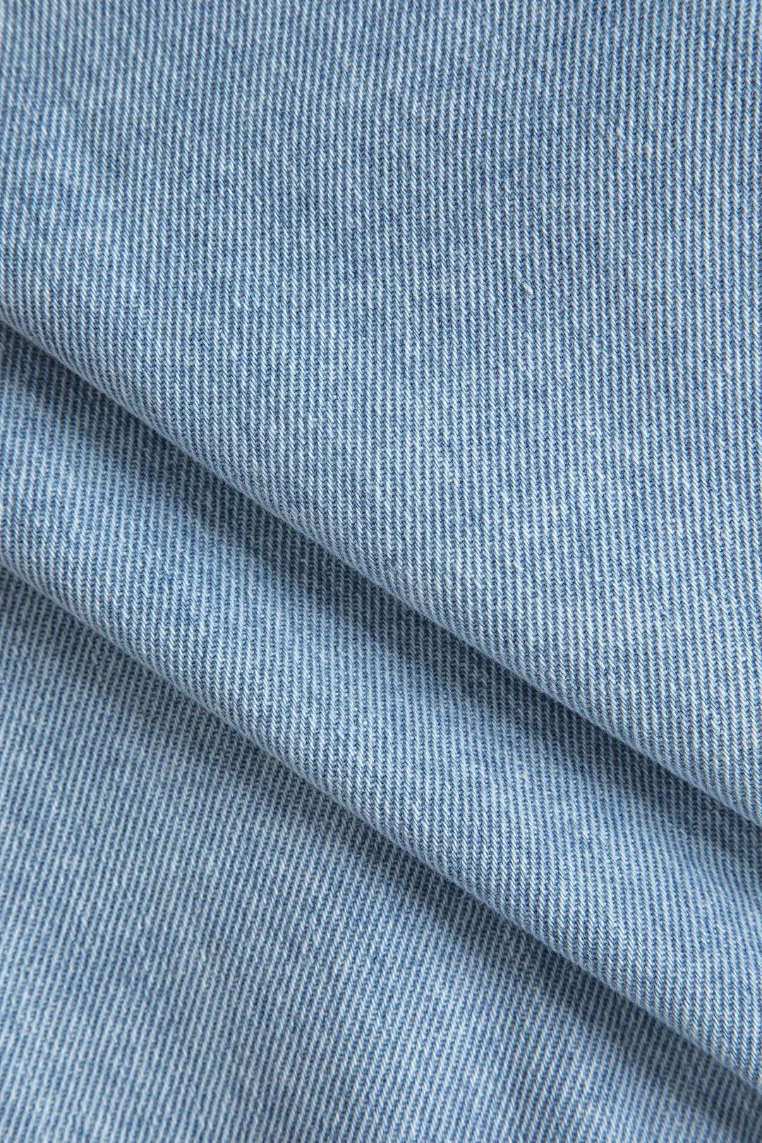 Denim bukser med knap-up bælte sold by Micas product image thumbnail 3