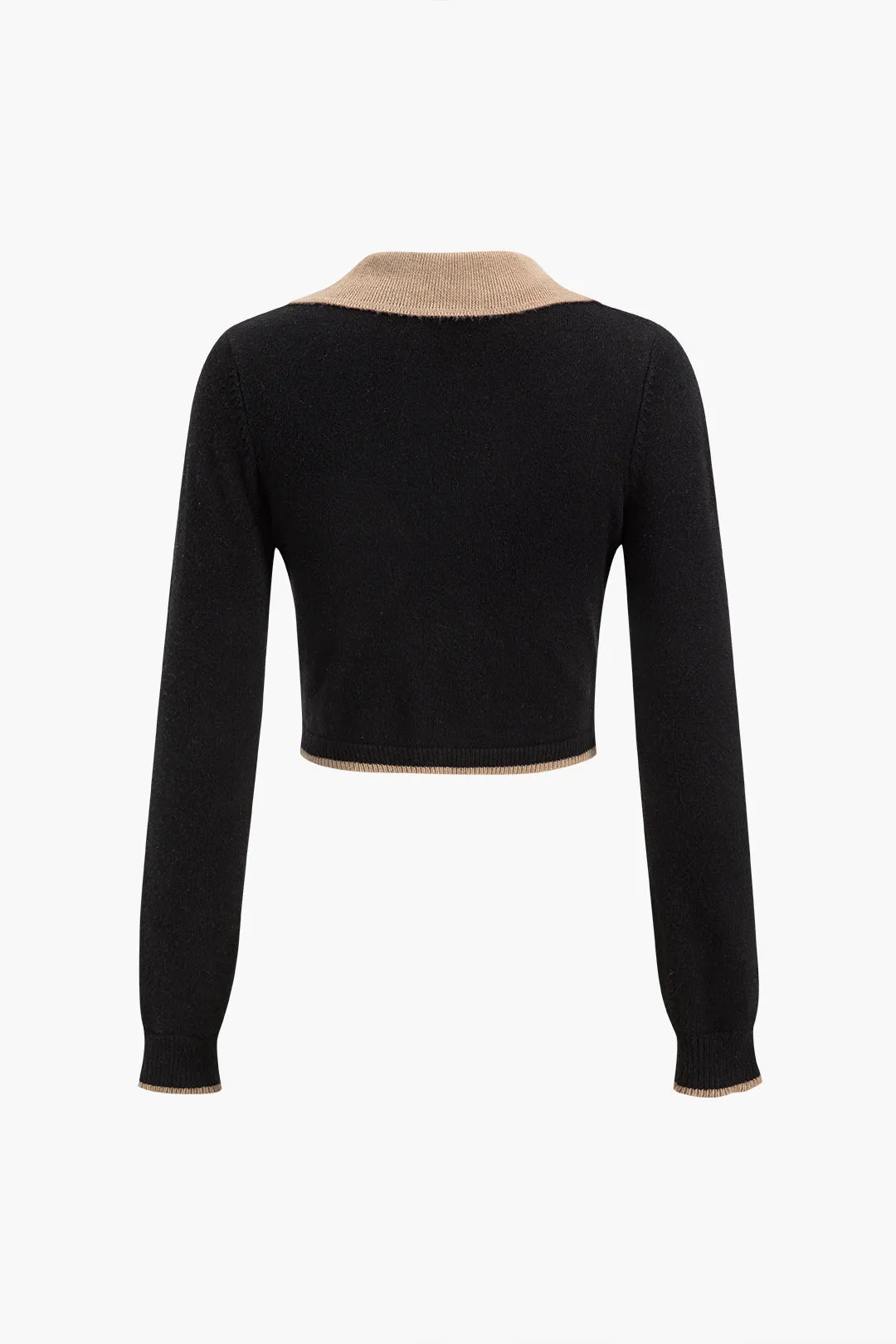 Kontrast sweater og nederdel sæt sold by Micas product image thumbnail 3