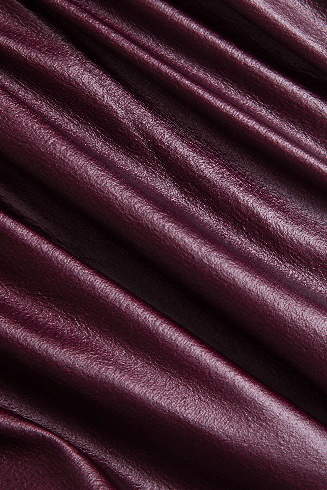 Faux Leather Ruched Mini Dress sold by Micas product image thumbnail 3