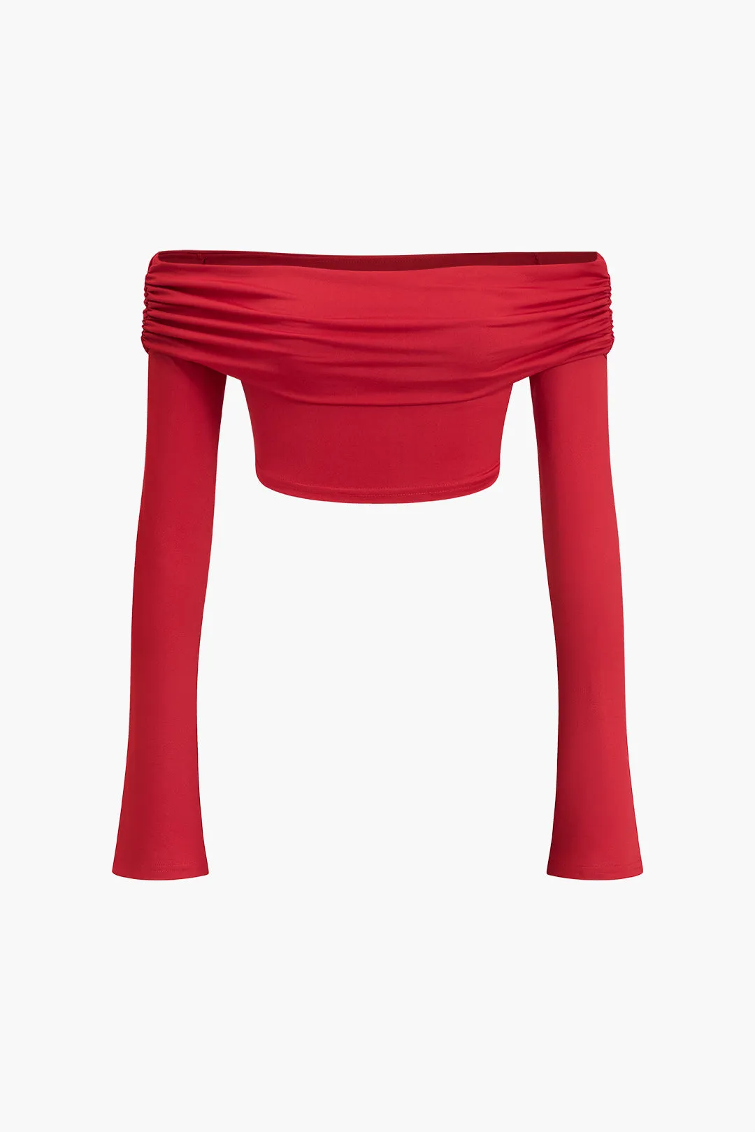 Fra skulderafgrøde top og højt spids nederdel sæt sold by Micas product image thumbnail 2