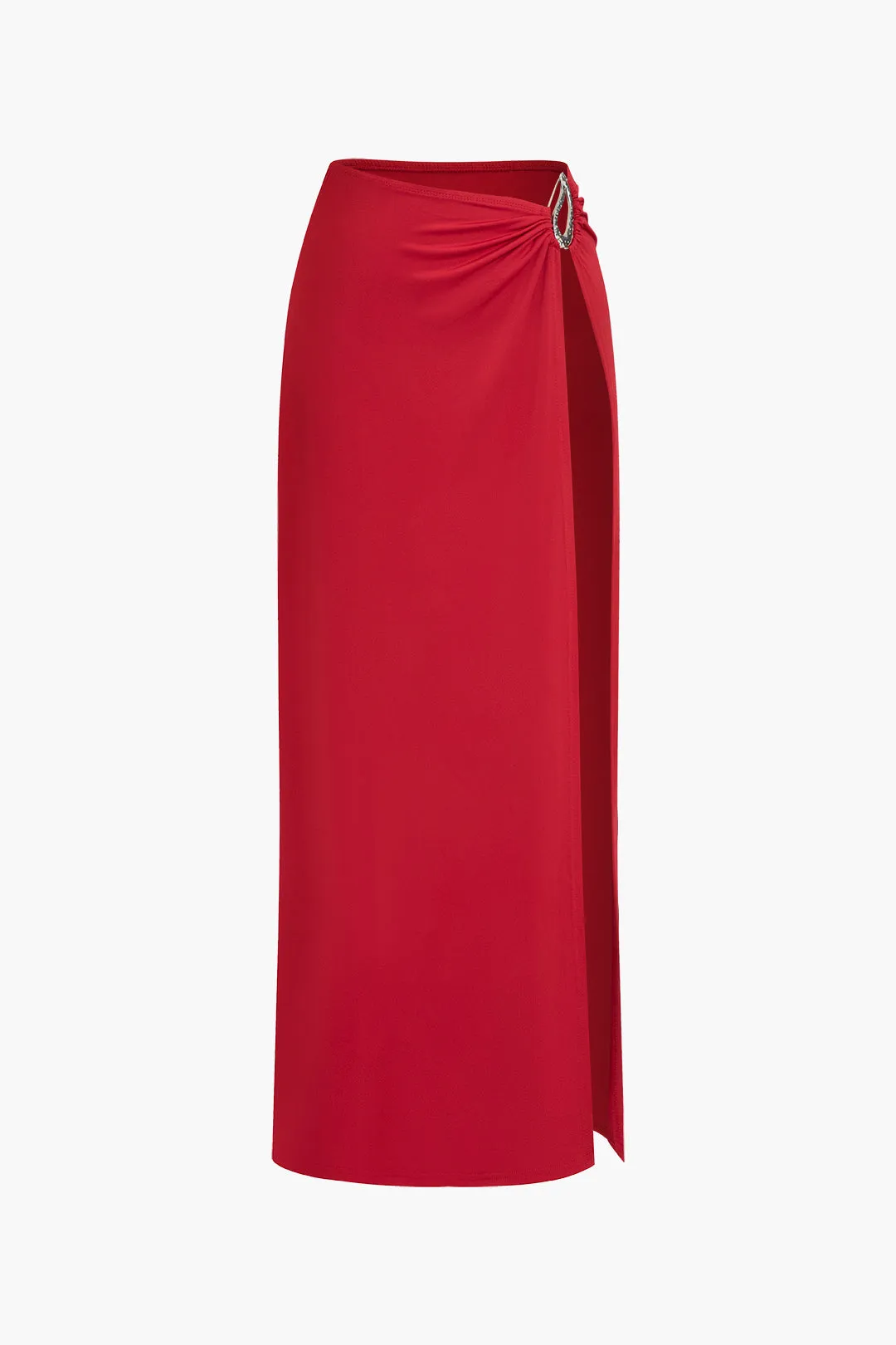 Fra skulderafgrøde top og højt spids nederdel sæt sold by Micas product image thumbnail 3