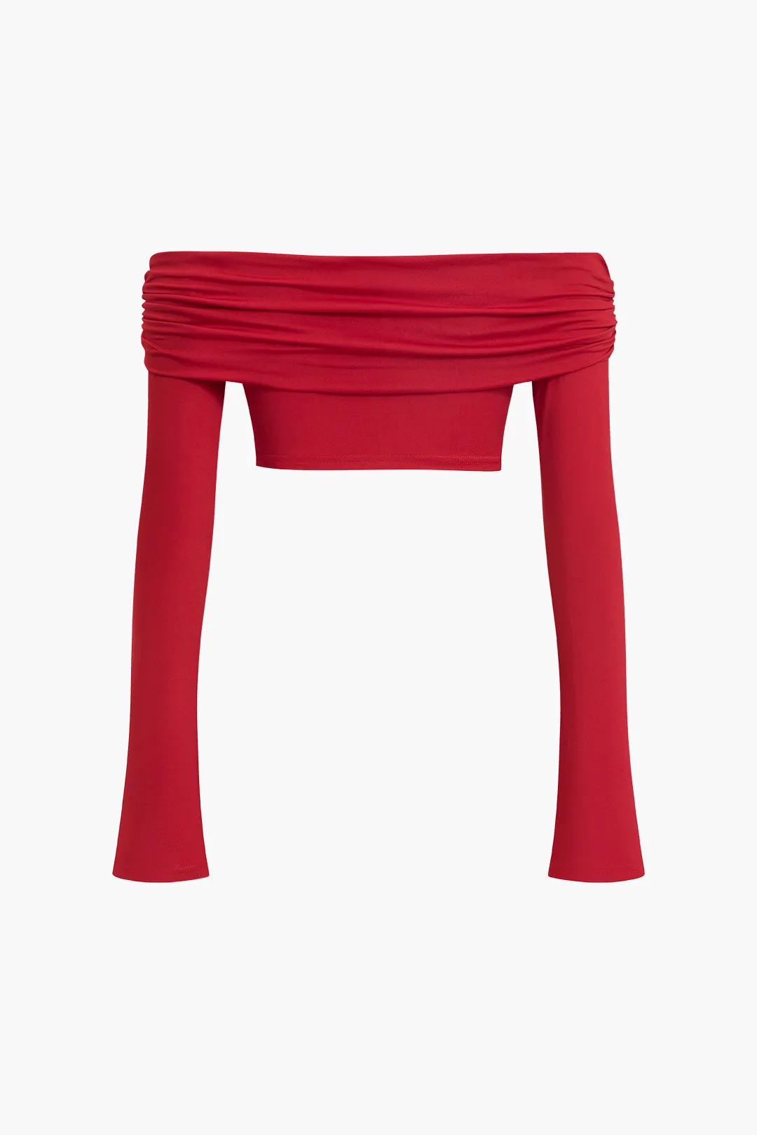 Fra skulderafgrøde top og højt spids nederdel sæt sold by Micas product image thumbnail 4