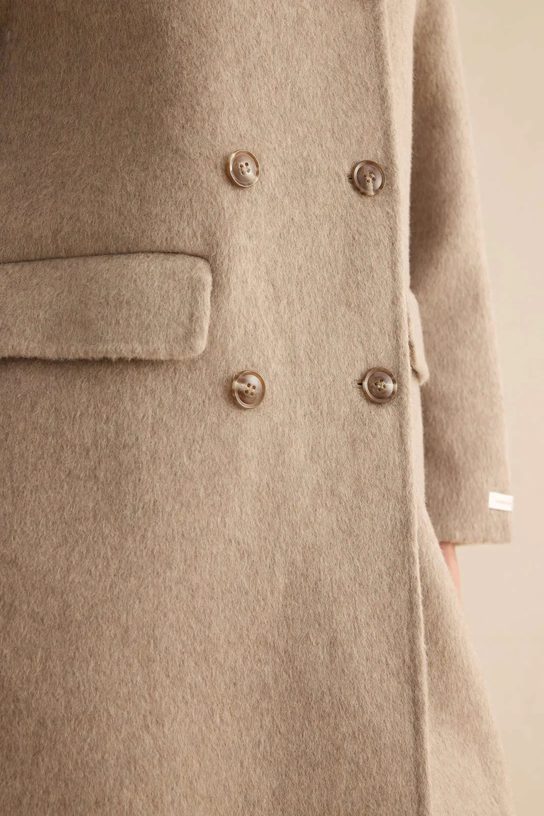 100% uld Pocket Coat sold by Micas product image thumbnail 4