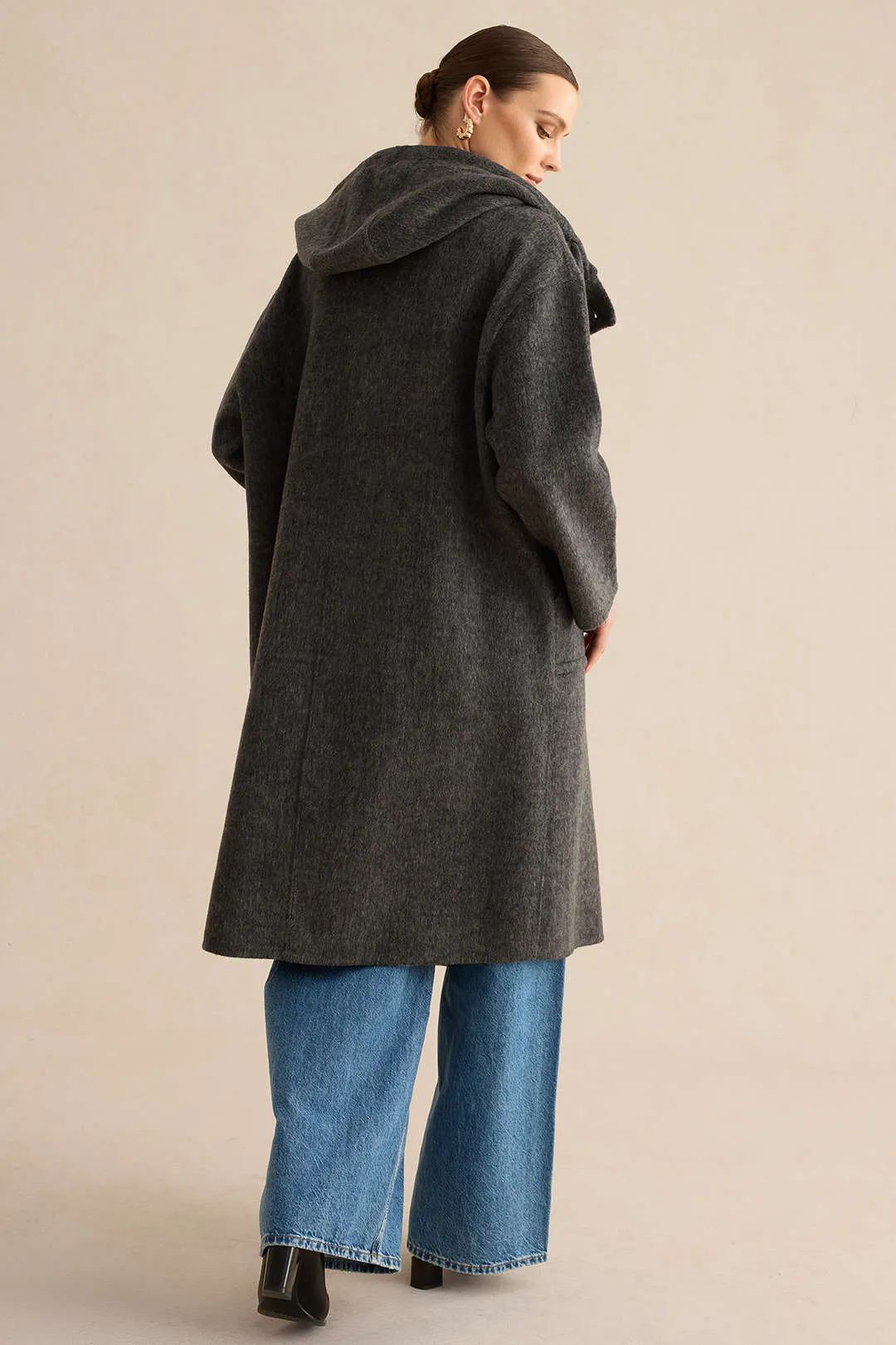 Uld Pocket Frog Button Coat sold by Micas product image thumbnail 2