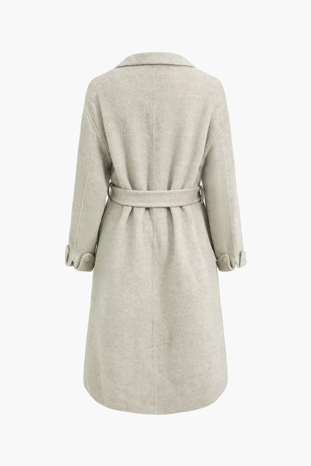 Grundlæggende uld dobbeltbrystet frakke sold by Micas product image thumbnail 2