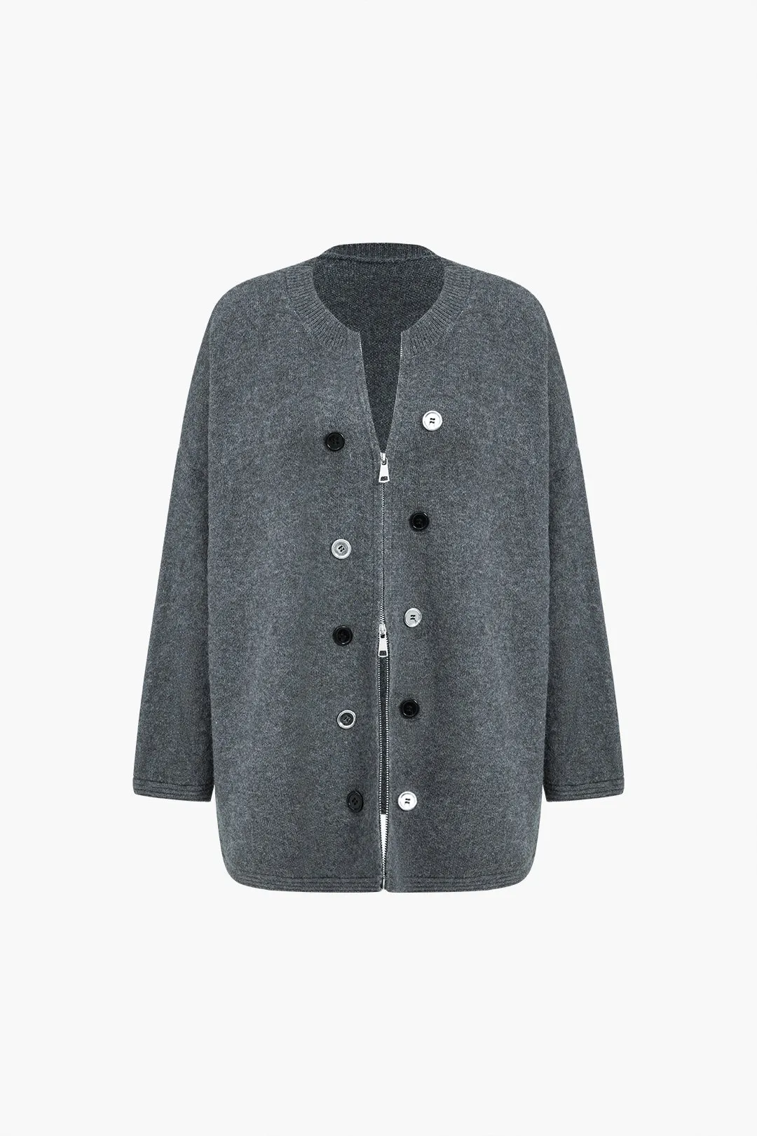 Strik cardigan med knap sold by Micas product image thumbnail 2