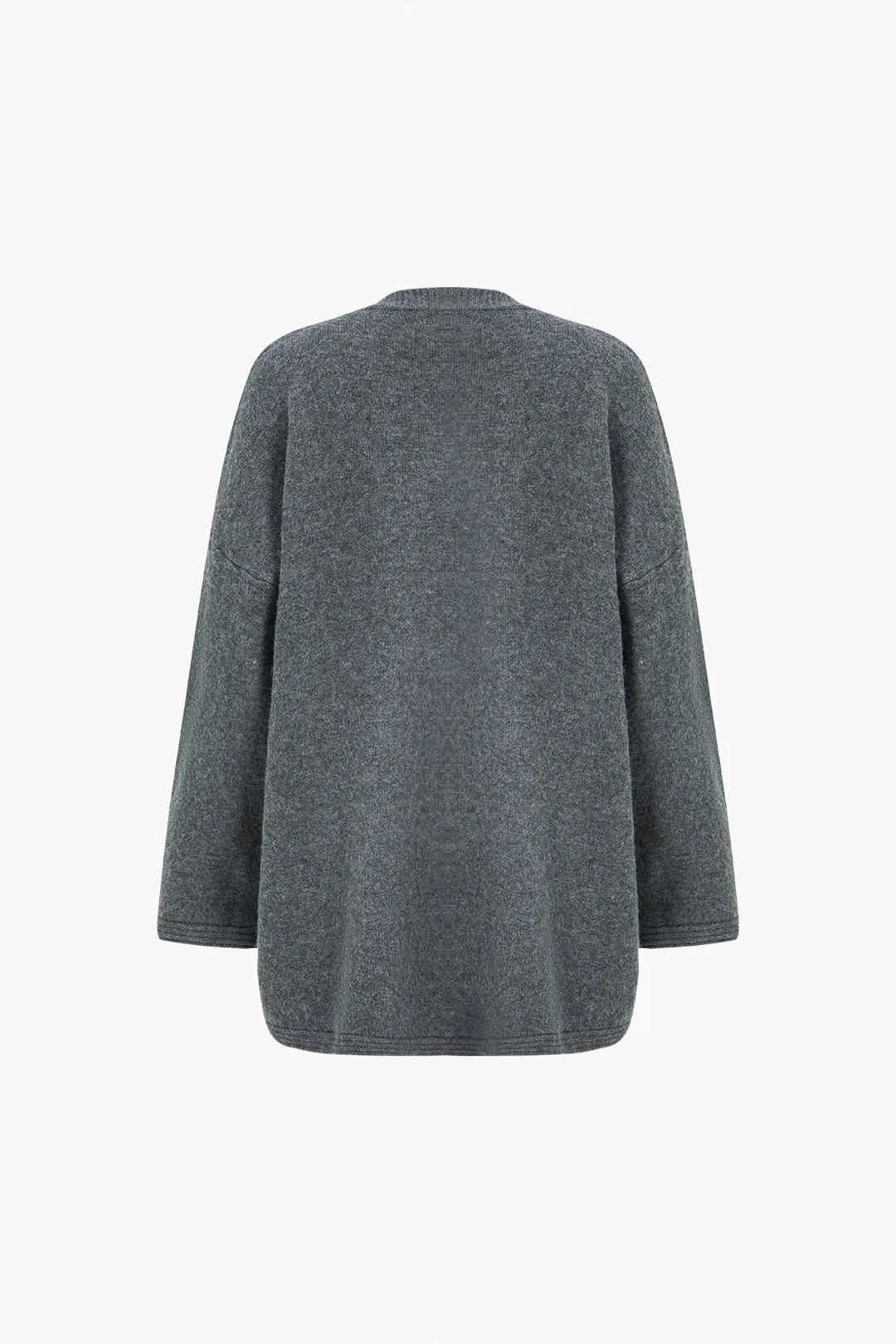 Strik cardigan med knap sold by Micas product image thumbnail 3
