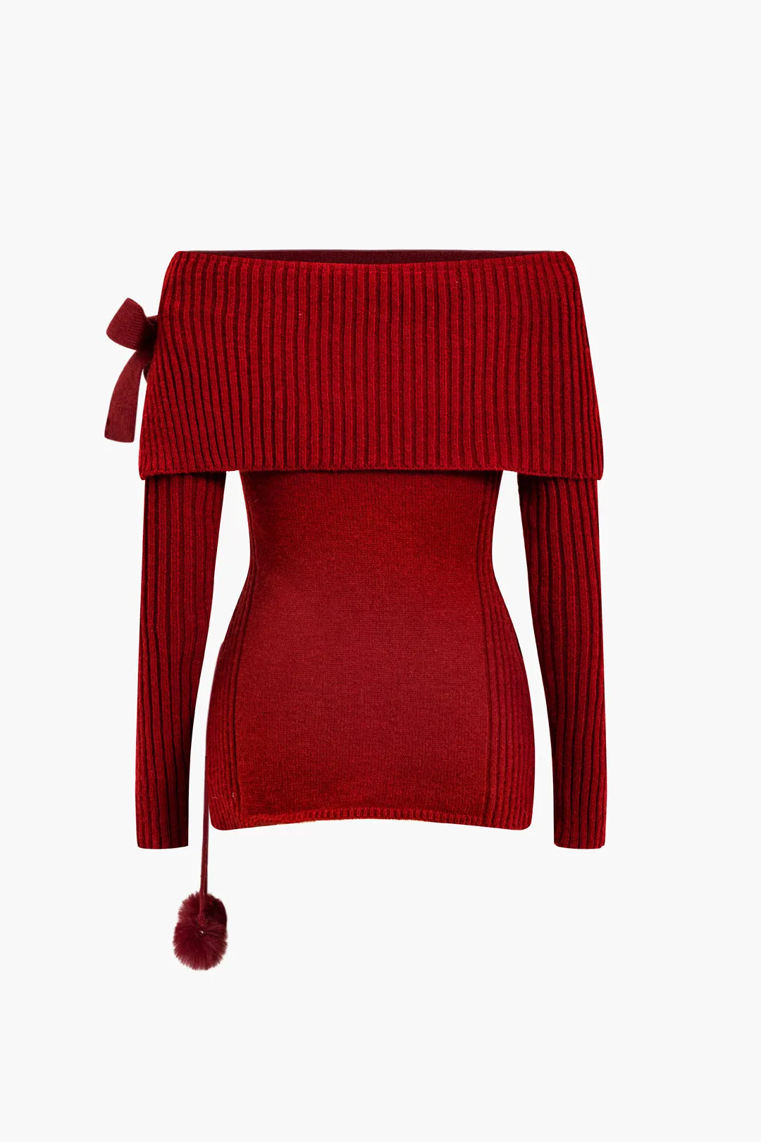 Sweater Knot Long-Sleeve Top sold by Micas product image thumbnail 2