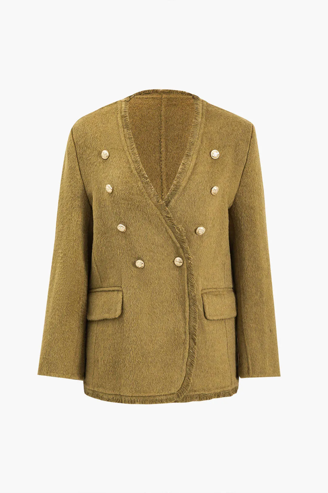 Jakke med frynser knap sold by Micas