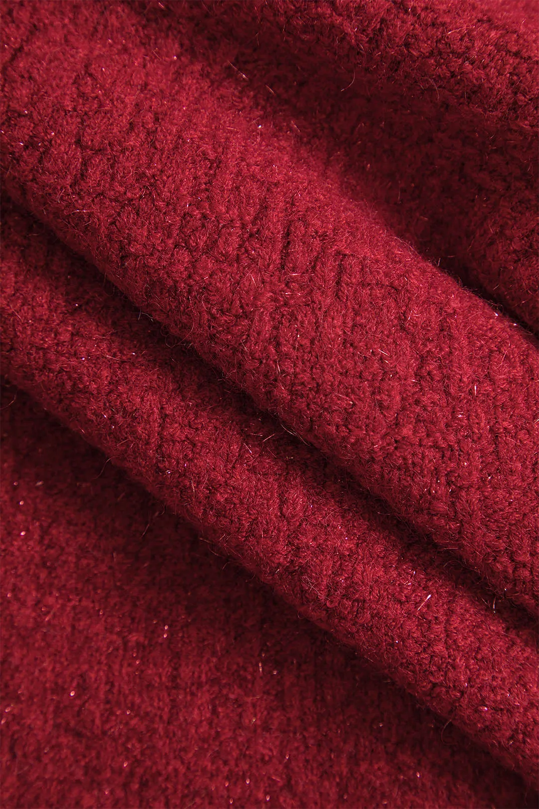 Sweater langærmet knap V-hals kjole sold by Micas product image thumbnail 5