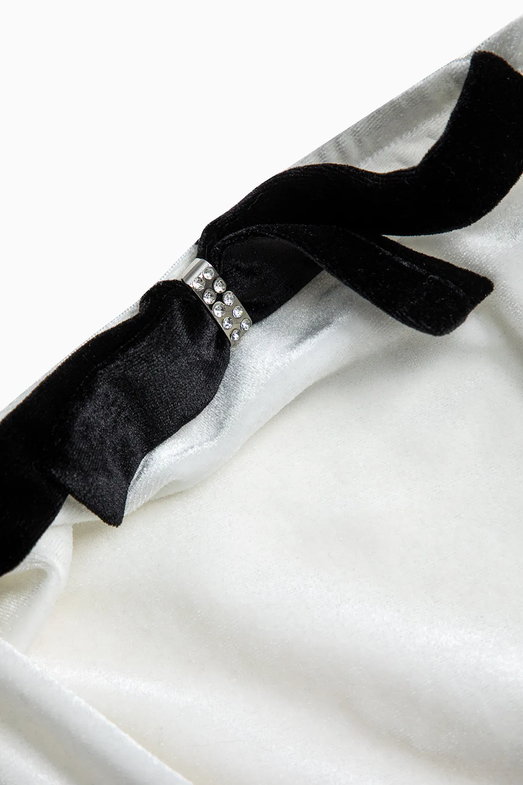 Contrast Strapless Mini Dress sold by Micas product image thumbnail 4