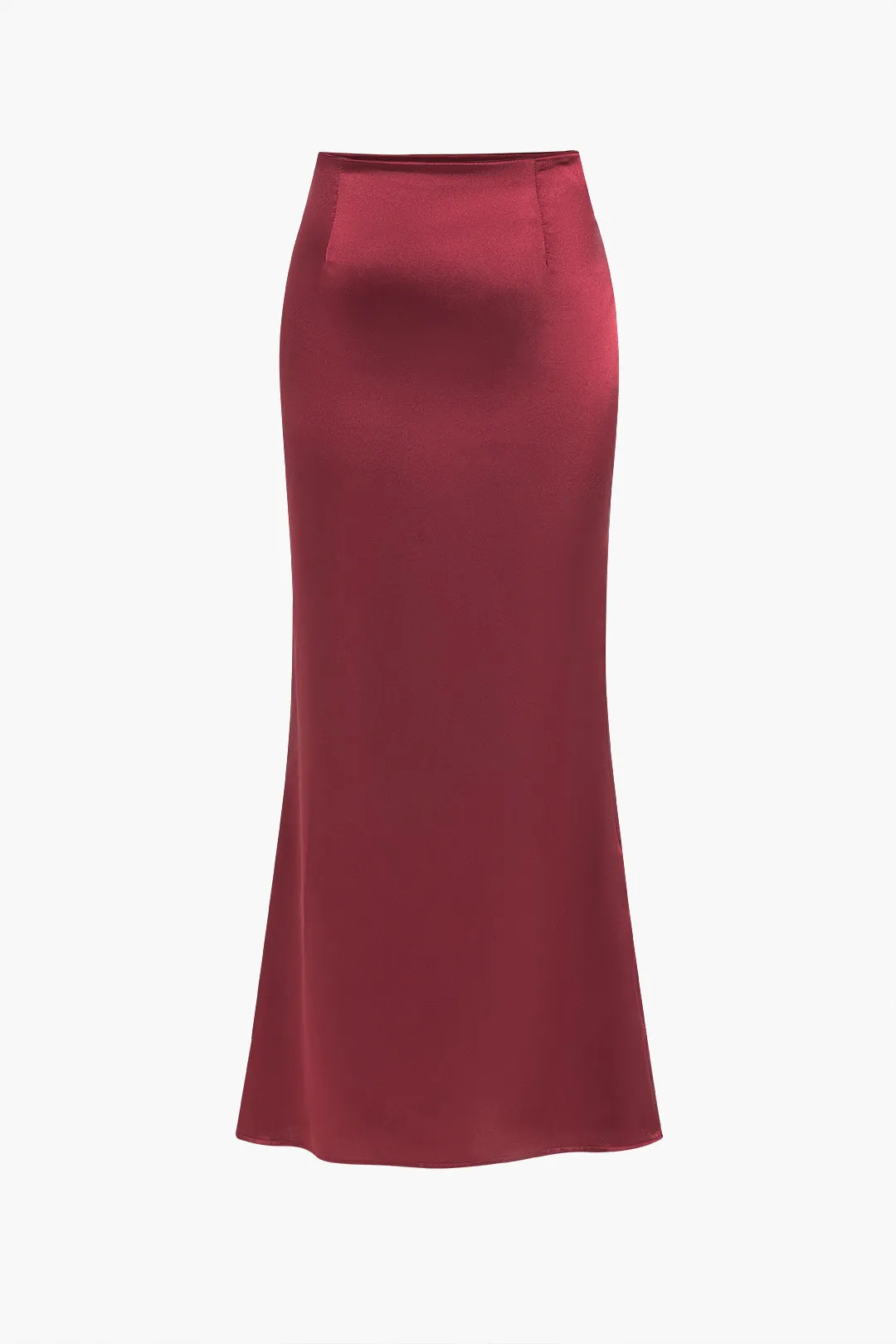 Basic satin nederdel sold by Micas