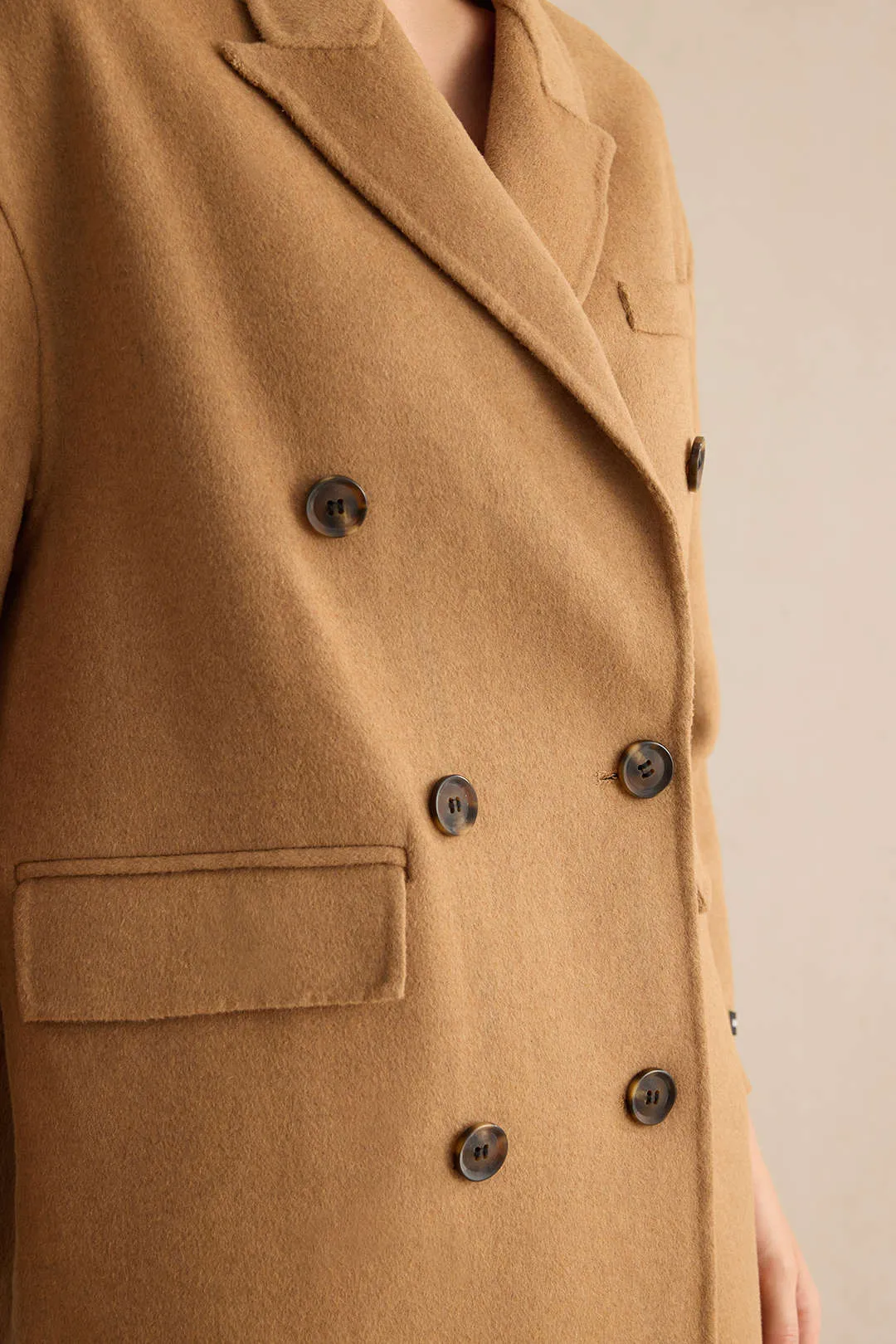 Wool Button Coat sold by Micas product image thumbnail 4