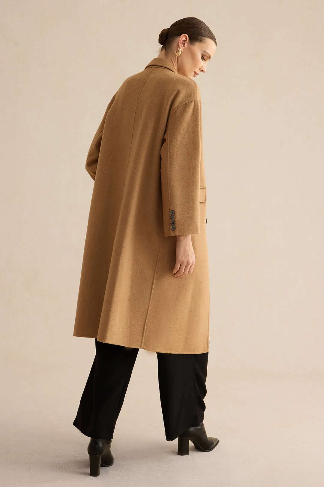 Wool Button Coat sold by Micas product image thumbnail 2