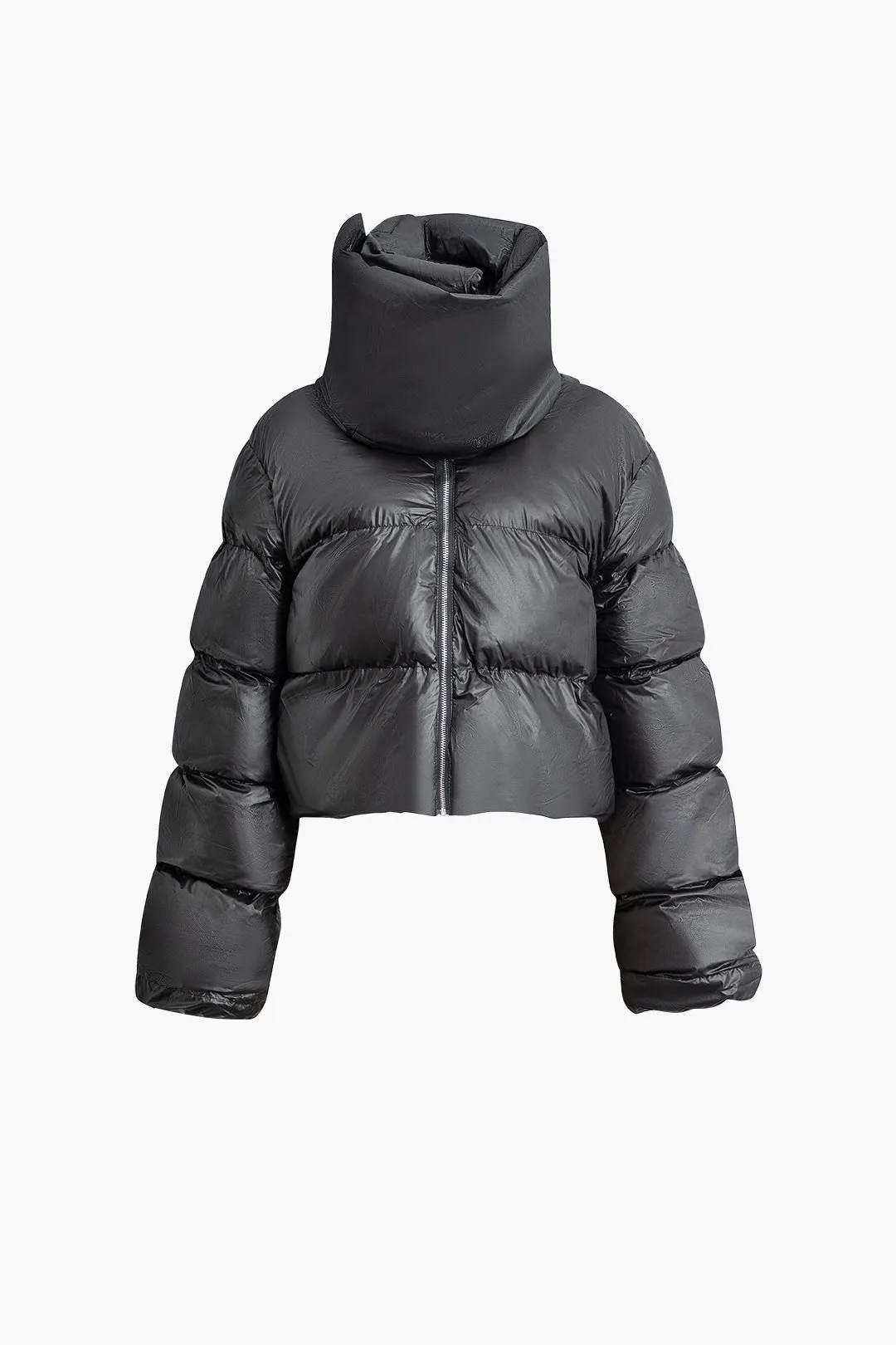 Lynlåspuffer med høj krave sold by Micas