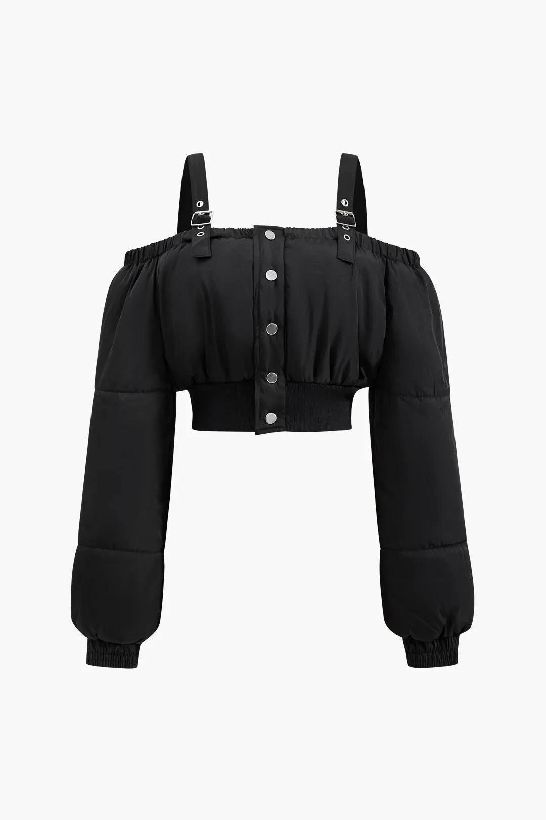 Adjustable Strap Puffer sold by Micas