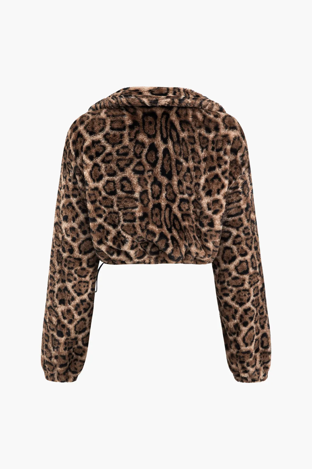 Leopard Zipper Jacket sold by Micas product image thumbnail 2
