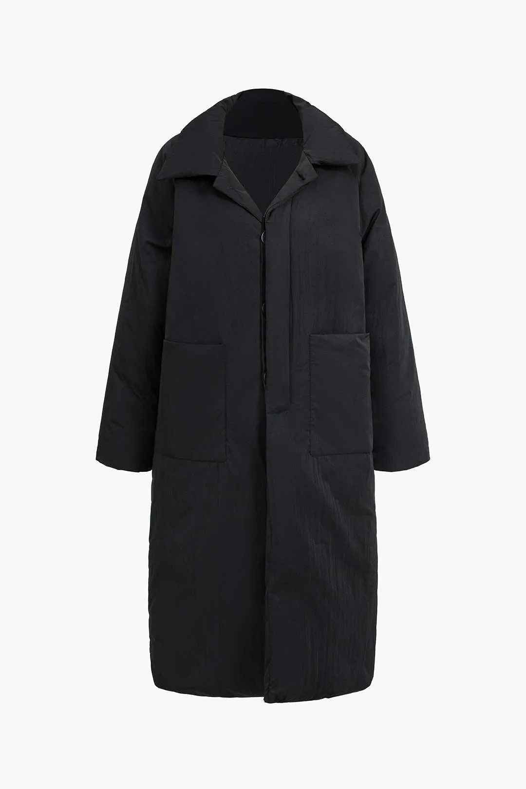 Padded Button Long Coat sold by Micas product image thumbnail 2