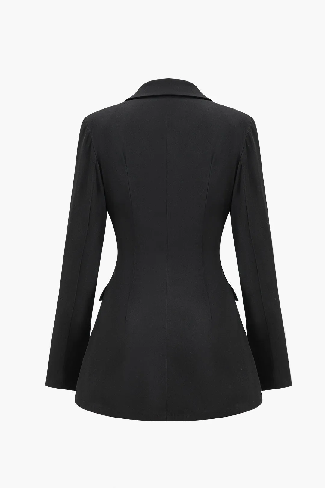 Asymmetrisk blazer med metallisk knap sold by Micas product image thumbnail 2
