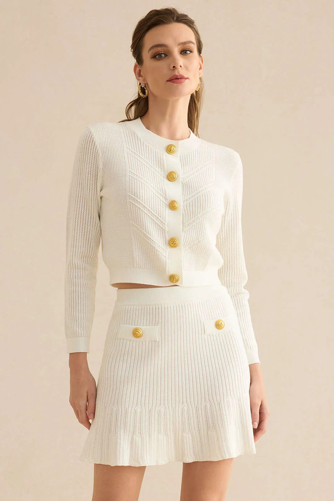 Ribbet sweater nederdel sold by Micas product image thumbnail 4