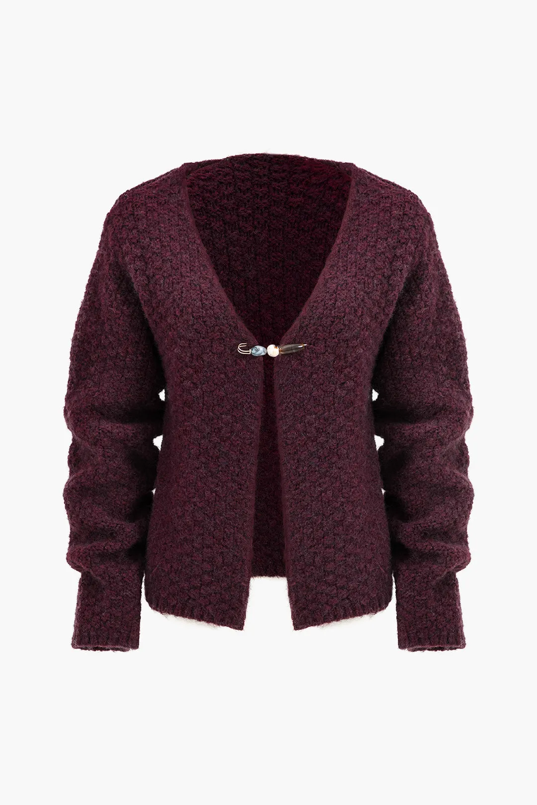 Button Sweater Cardigan sold by Micas