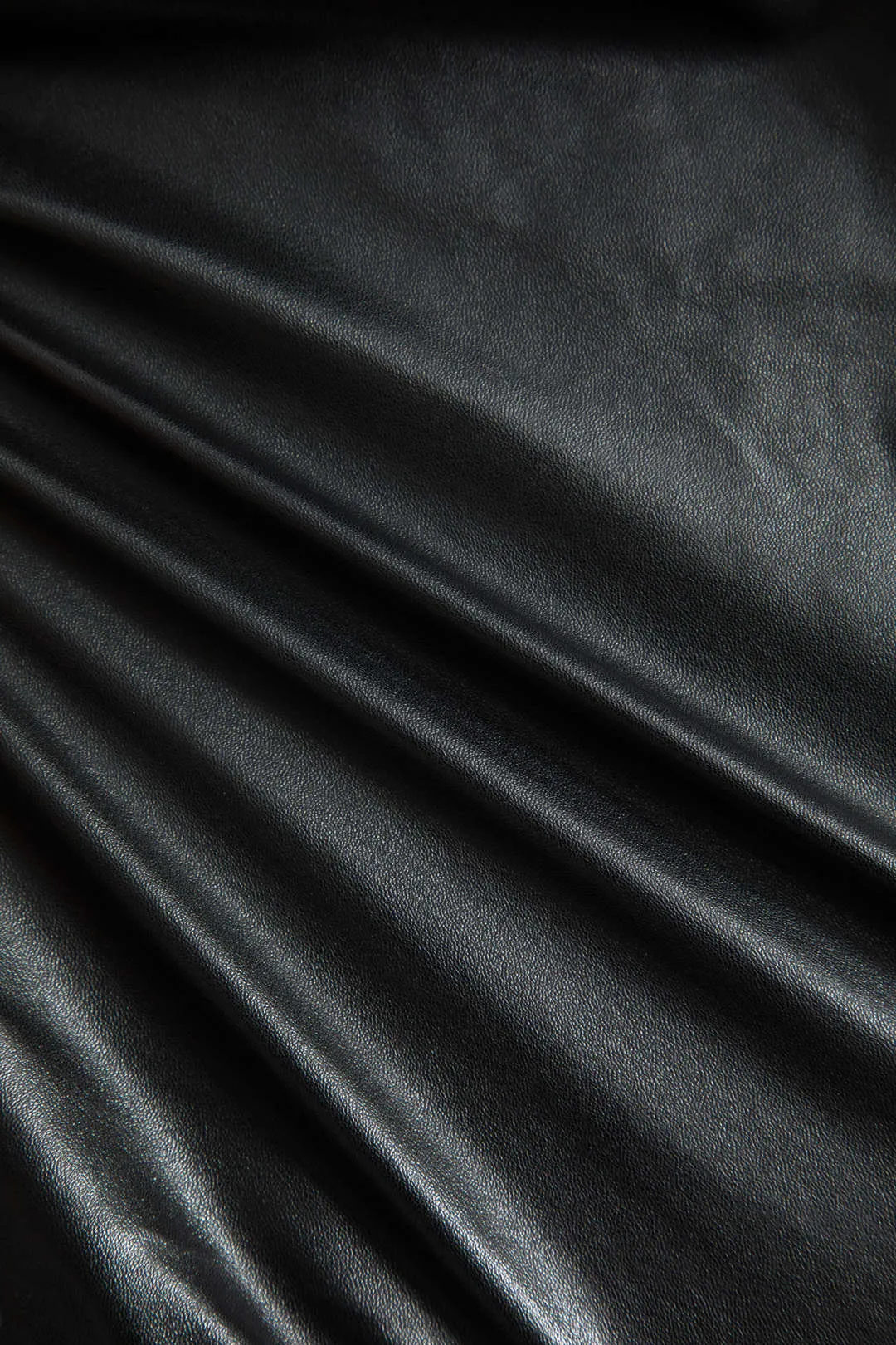 Imiteret læder lynlås detalje Kontrast bindende jakke sold by Micas product image thumbnail 3