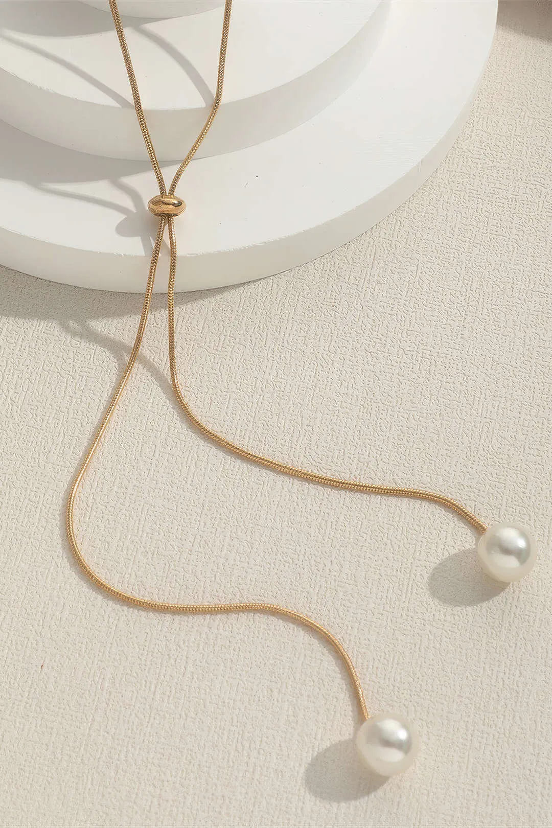 Justerbar perlehalskæde sold by Micas product image thumbnail 2