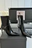 Metallisk spænde spidstå Mid Calf-støvler sold by Micas