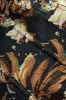 Blomstermønster Tie Back Stropløs Tie-Up Korset Tube Top sold by Micas