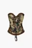 Blomstermønster Tie Back Stropløs Tie-Up Korset Tube Top sold by Micas