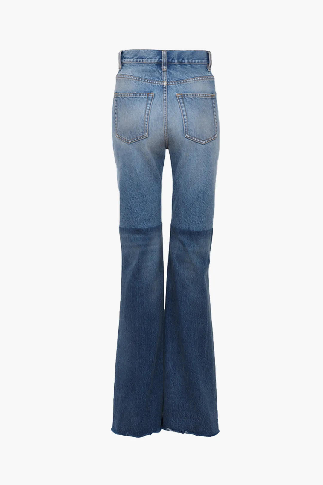 Denim Patchwork jeans med lige ben sold by Micas product image thumbnail 2