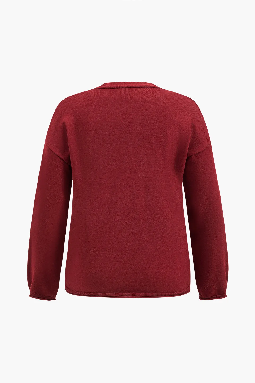 Plus Size strik cardigan i to dele sold by Micas product image thumbnail 2